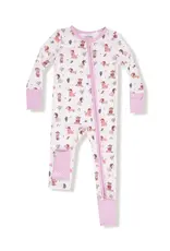Angel Dear 2 Way Zipper Romper Cowgirl Dogs