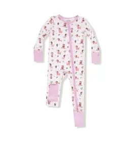 Angel Dear 2 Way Zipper Romper Cowgirl Dogs