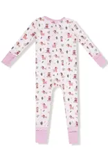 Angel Dear 2 Way Zipper Romper Cowgirl Dogs