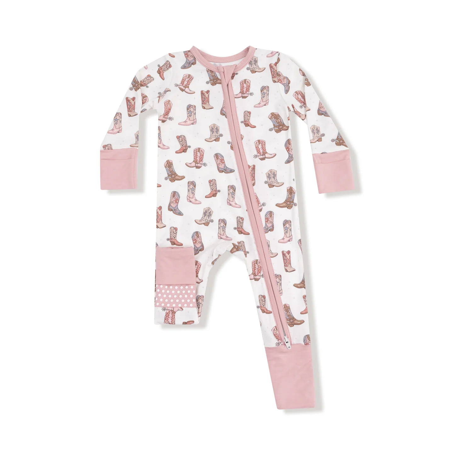Angel Dear 2 Way Zipper Romper Future Cowgirl