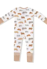 Angel Dear 2 Way Zipper Romper Napping Puppies