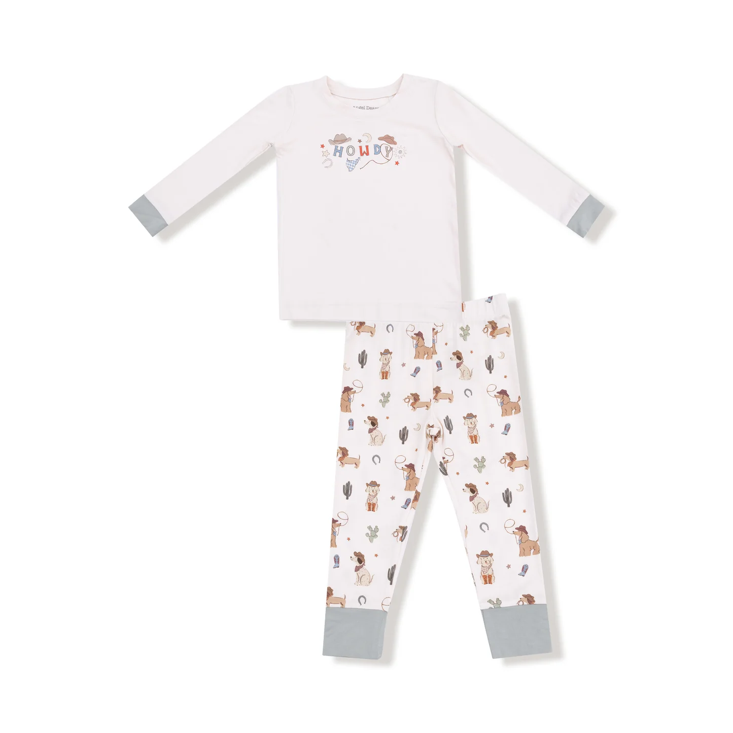Angel Dear L/S Loungewear Set Cowboy Dogs