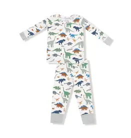 Angel Dear L/S Loungewear Set Washy Dinos