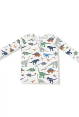 Angel Dear L/S Loungewear Set Washy Dinos