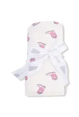 Angel Dear Petite Cowgirl Boots Swaddle Blanket