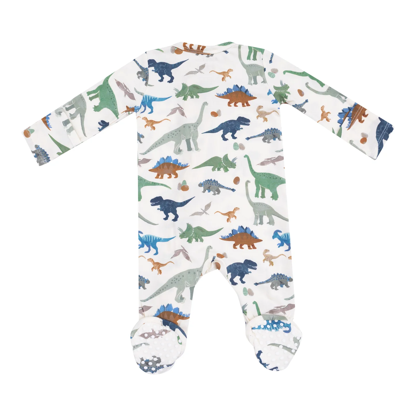 Angel Dear 2 Way Zipper Footie Washy Dinos