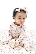 Angel Dear 2 Way Zipper Ruffle Back Footie Cowgirl Dogs