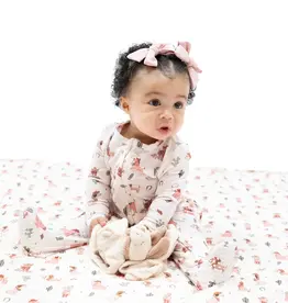 Angel Dear 2 Way Zipper Ruffle Back Footie Cowgirl Dogs