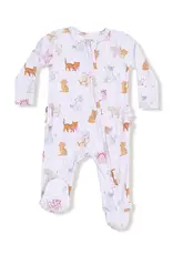 Angel Dear 2 Way Zipper Ruffle Back Footie Fancy Pets