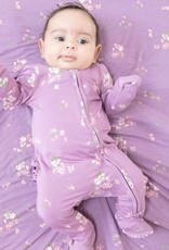 Angel Dear 2 Way Zipper Ruffle Back Footie Woodsorrel