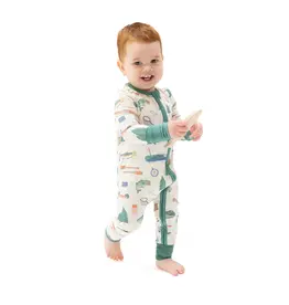 Angel Dear 2 Way Zipper Romper Fishing Things