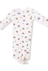 Angel Dear Knotted Gown Footballs and Bows