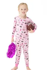 Angel Dear L/S Loungewear Set Pink Game Day