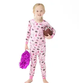 Angel Dear L/S Loungewear Set Pink Game Day