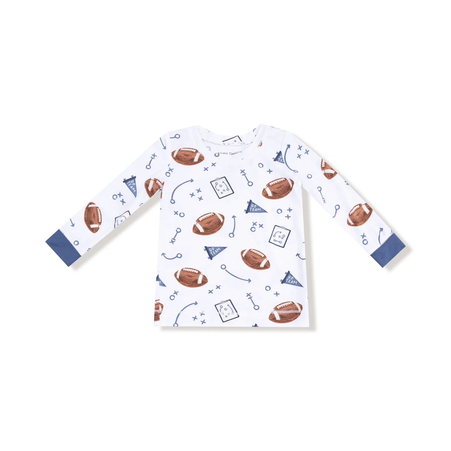 Angel Dear L/S Loungewear Set Navy  Touchdown Time
