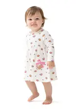 Angel Dear  Simple Dress & Bloomer Set Footballs and Bows