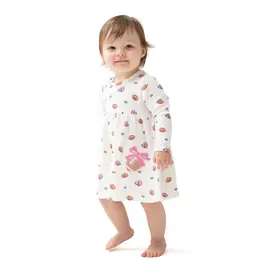 Angel Dear Simple Dress & Bloomer Set Footballs and Bows