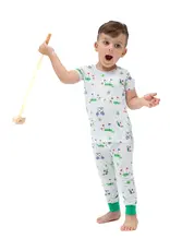 Angel Dear S/S Loungewear Set Blue Dog Gone Golf