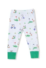 Angel Dear S/S Loungewear Set Blue Dog Gone Golf