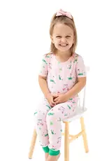 Angel Dear S/S Loungewear Set Pink Dog Gone Golf
