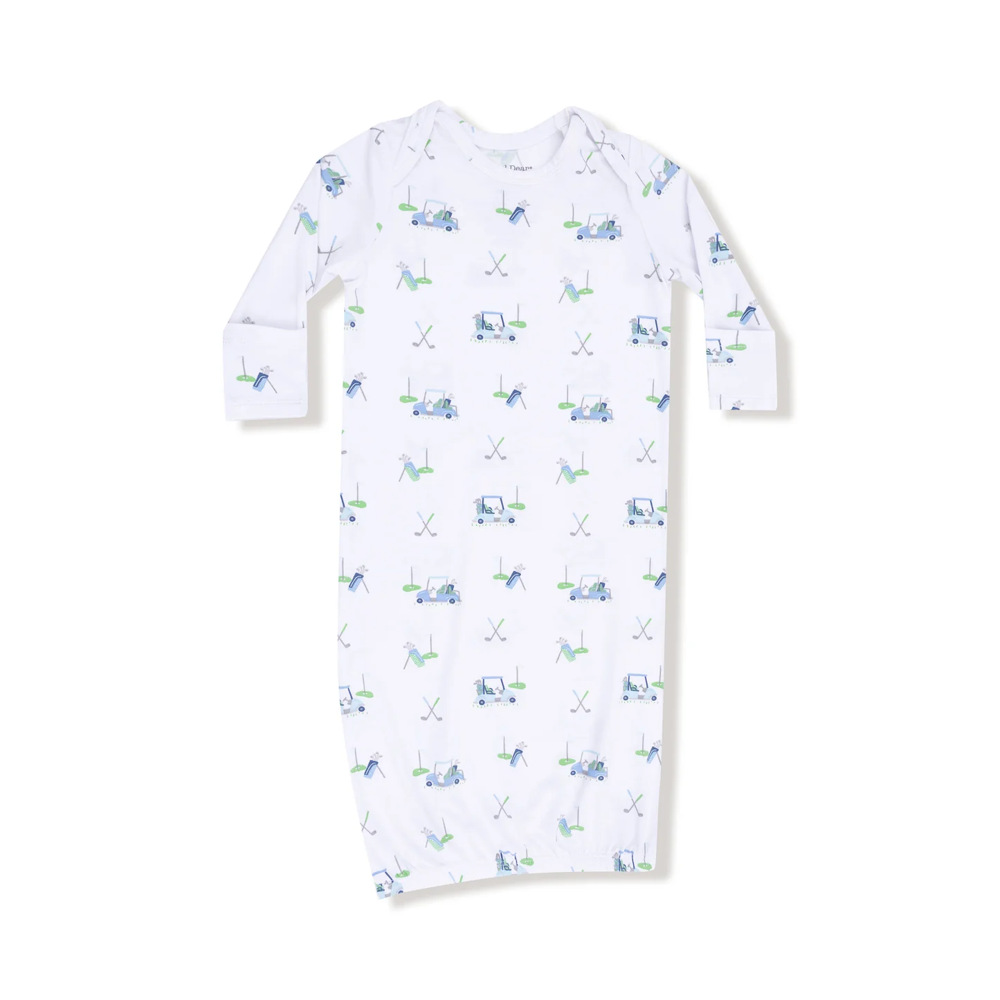 Angel Dear Lap Shoulder Gown Blue Baby Golf Carts