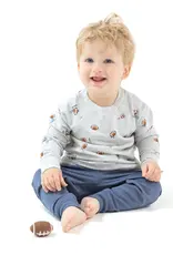 Angel Dear Raglan Sport Sweatshirt And Jogger Set Football Field Goal
