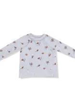 Angel Dear Raglan Sport Sweatshirt And Jogger Set Football Field Goal