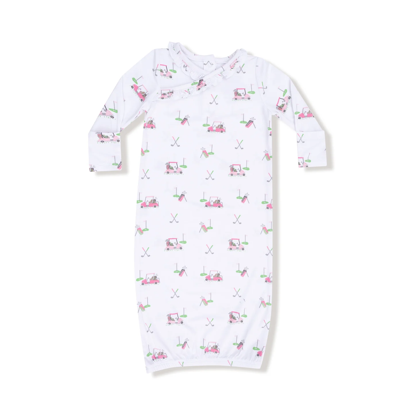 Angel Dear Kimono Gown Pink Baby Golf Carts