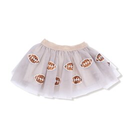 Angel Dear Tutu Skirt Football Oatmeal