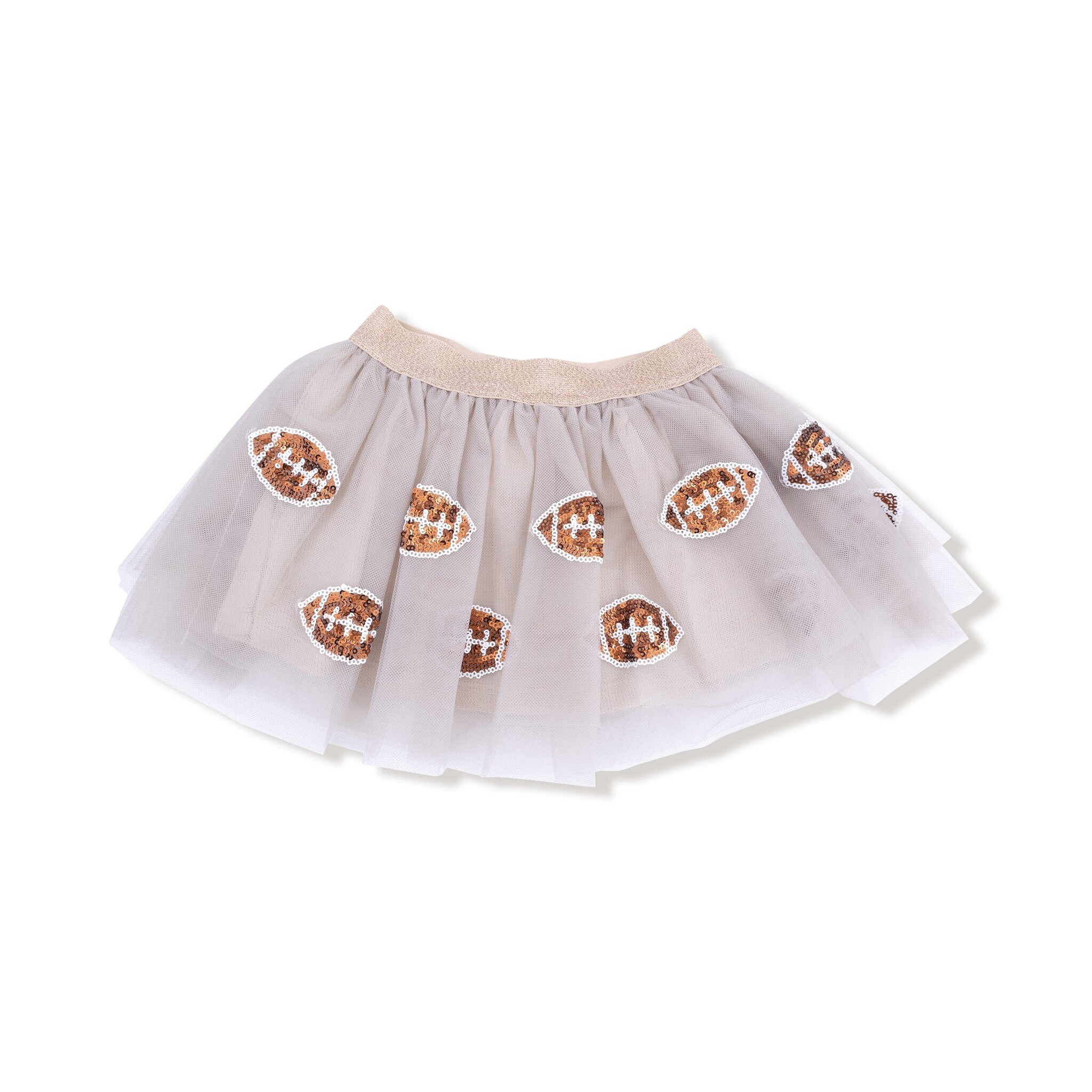 Angel Dear Tutu Skirt Football Oatmeal