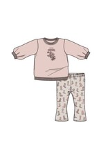 Angel Dear Oversize Sweatshirt and Baby Bell Set Future Cowgirl