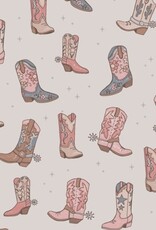 Angel Dear Oversize Sweatshirt and Baby Bell Set Future Cowgirl