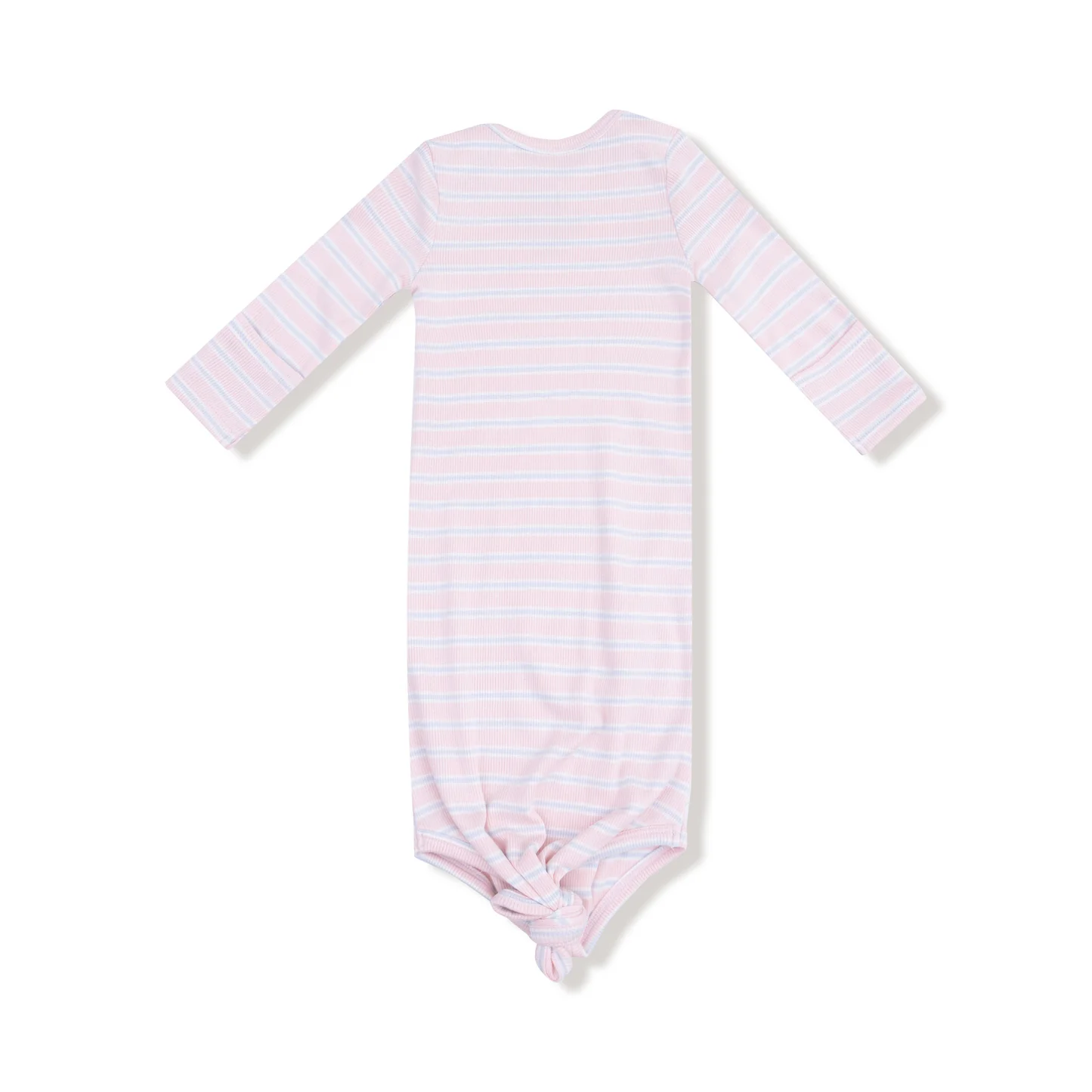 Angel Dear Multi Stripe Pink Knotted Gown
