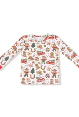 Angel Dear Cowboy Christmas Cookies L/S Loungewear Set