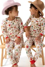 Angel Dear  Cowgirl Christmas Cookies L/S Loungewear Set