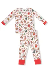 Angel Dear  Cowgirl Christmas Cookies L/S Loungewear Set