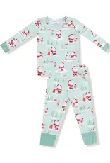 Angel Dear Golfing Santa and Elves L/S Loungewear Set