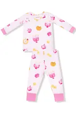 Angel Dear Hanukkah Pink Loungewear Set