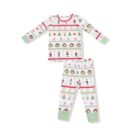 Angel Dear Nutcracker Fair Isle L/S Loungewear Set