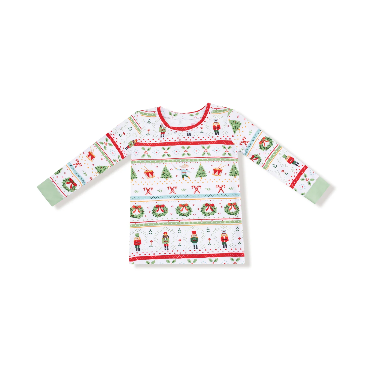 Angel Dear Nutcracker Fair Isle L/S Loungewear Set