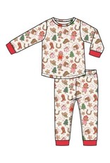 Angel Dear  Cowgirl Christmas Cookies L/S Loungewear Set