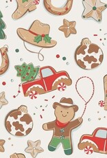 Angel Dear Cowboy Christmas Cookies L/S Loungewear Set