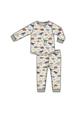 Angel Dear L/S Loungewear Set Washy Dinos