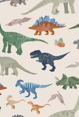 Angel Dear L/S Loungewear Set Washy Dinos