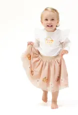 Angel Dear Pumpkins and Flowers Tutu Skirt