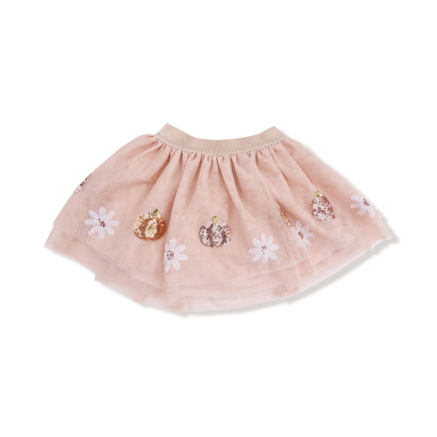 Angel Dear Pumpkins and Flowers Tutu Skirt