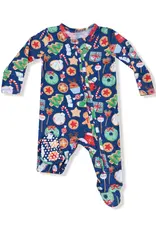 Angel Dear Christmas Treats 2 Way Zipper Footie