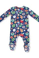 Angel Dear Christmas Treats 2 Way Zipper Footie