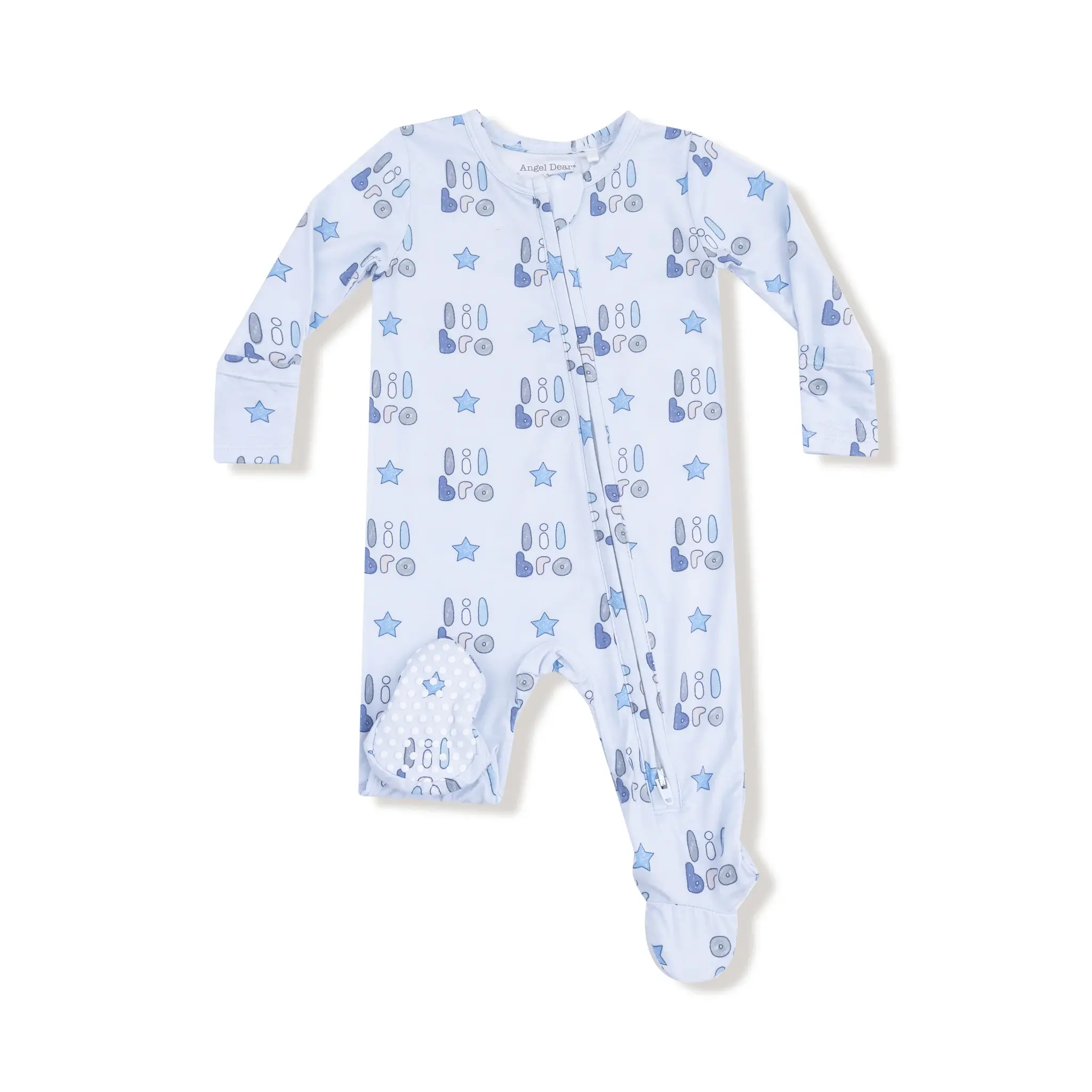 Angel Dear Lil Bro 2 Way Zipper Footie