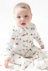Angel Dear Little Farm - 2 Way Zipper Footie
